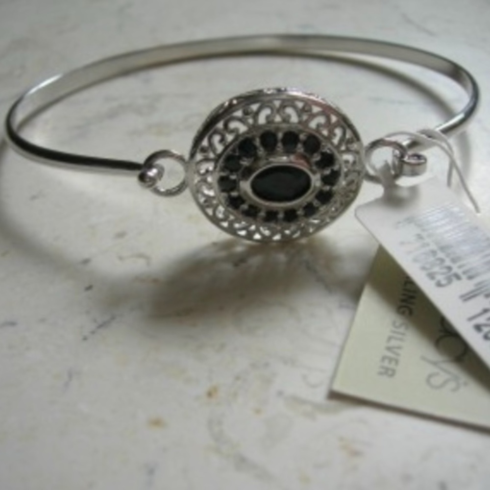 NWT MACY’S Sterling & Blue Stones Bracelet